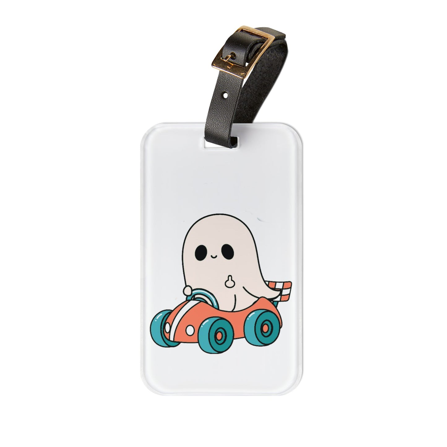 Ghost Racer Bag Tag
