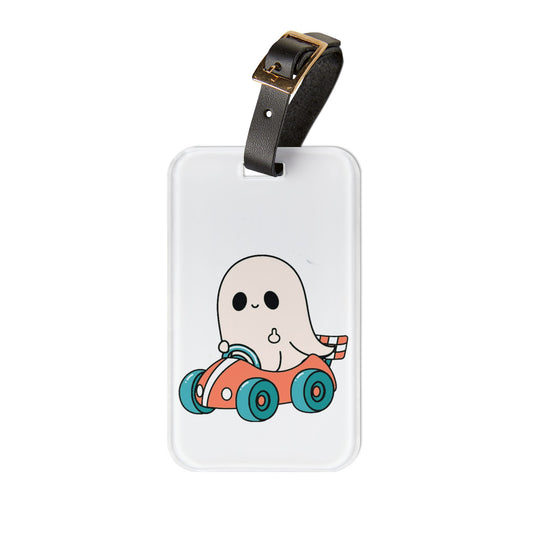 Ghost Racer Bag Tag