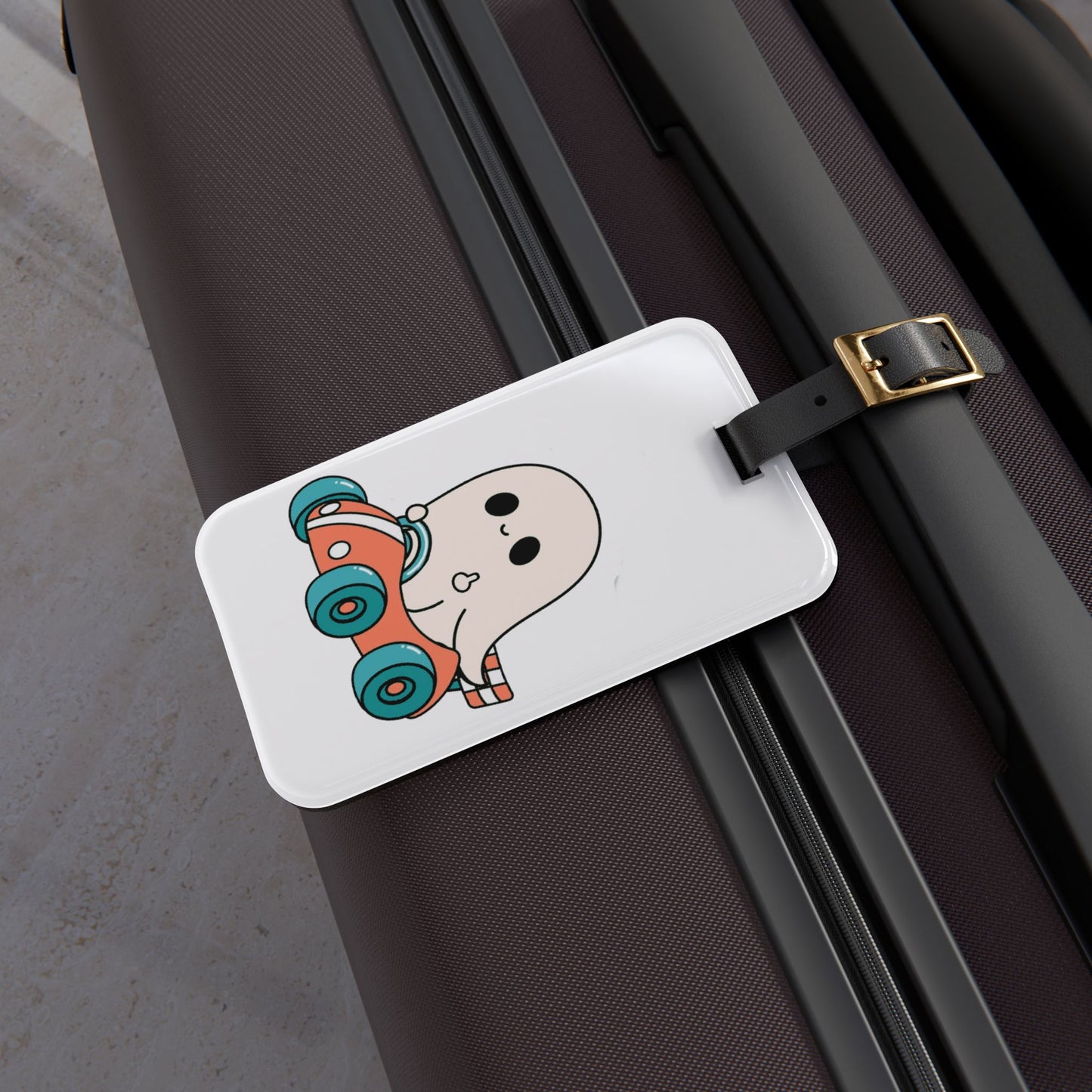 Ghost Racer Bag Tag