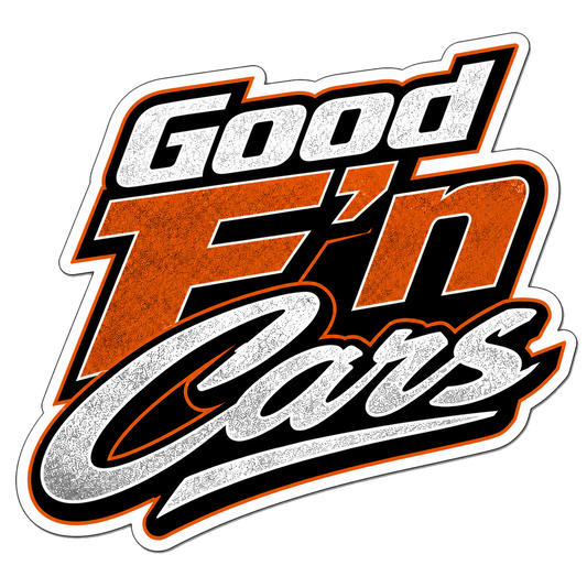Good F'n Cars Sticker